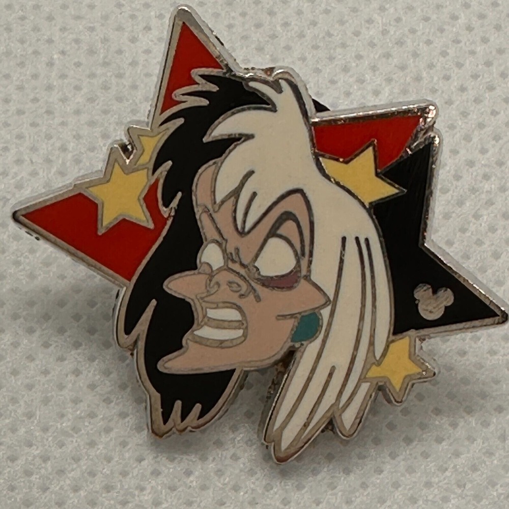 Disney Hidden Mickey Series - Star Characters - Cruella‎ de Vil Pin - 2012